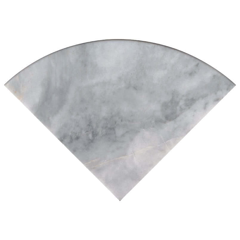 TURKISH CARRARA 18" RADIUS SEAT Wall Tile, Finishing Pieces - Shop at Home Craft Studio - 1