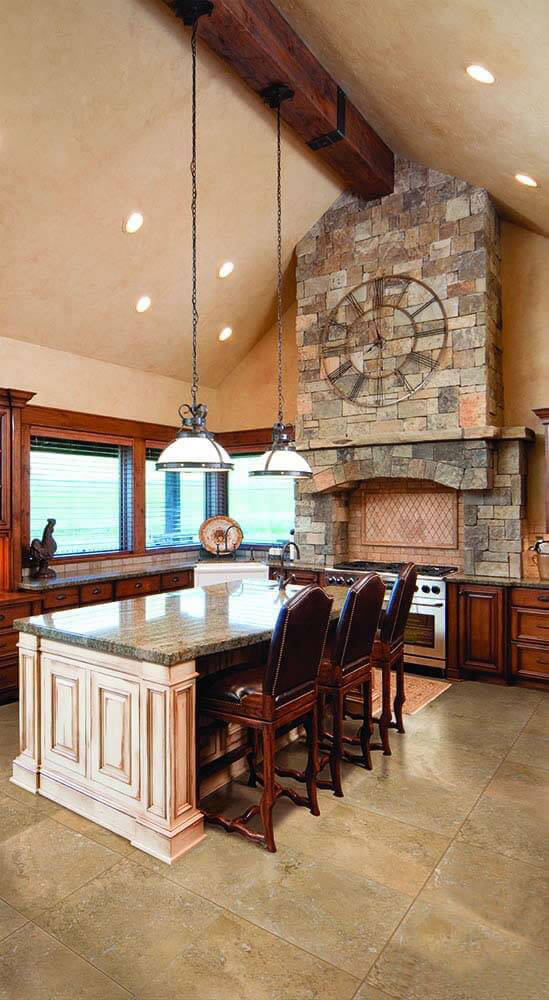 Tuscany Walnut 18X18 Travertine Tile - Shop at Home Craft Studio - 6
