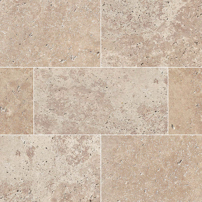 Tuscany Walnut 12X24 Travertine Tile - Shop at Home Craft Studio - 1
