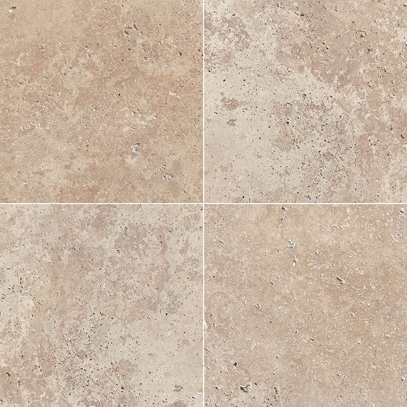 Tuscany Walnut 18X18 Travertine Tile - Shop at Home Craft Studio - 11