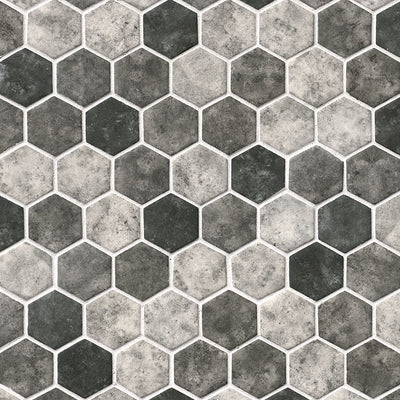 URBAN TAPESTRY HEXAGON Mosaic,Wall Tile - Shop at Home Craft Studio - 1