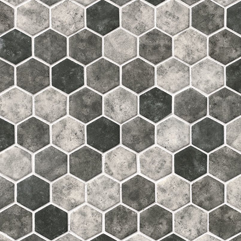 URBAN TAPESTRY HEXAGON Mosaic,Wall Tile - Shop at Home Craft Studio - 1