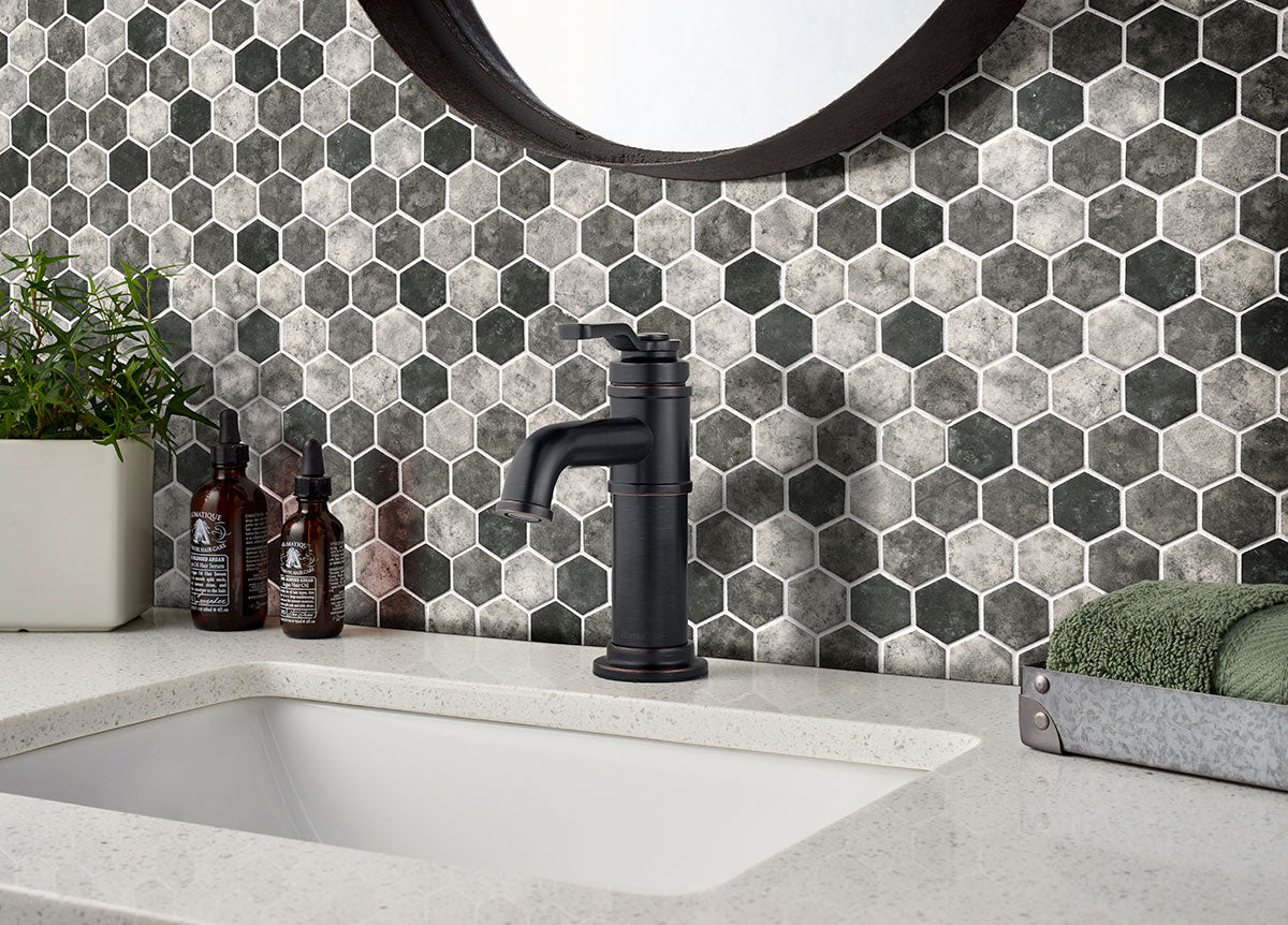 URBAN TAPESTRY HEXAGON Mosaic,Wall Tile - Shop at Home Craft Studio - 5