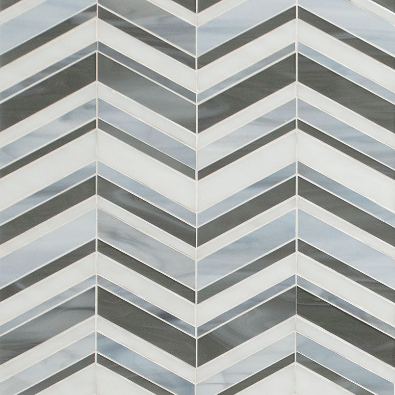 URBAN WAVE LAPIS 3MM Glass Tile - Shop at Home Craft Studio - 1