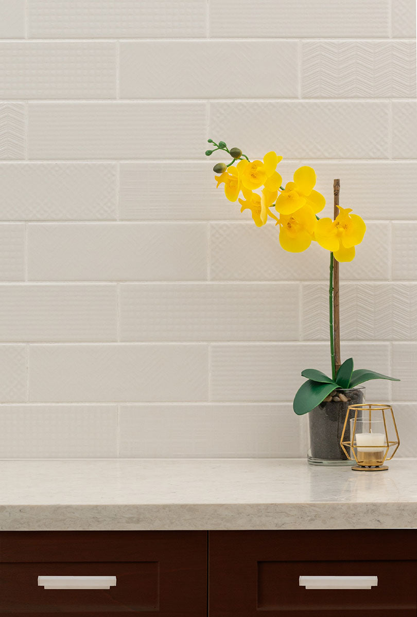 URBANO CREMA 3D MIX 4X12 Wall Tile - Shop at Home Craft Studio - 9