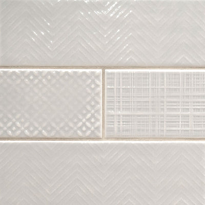 URBANO DUSK 3D MIX 4X12 Wall Tile, Backsplash - Shop at Home Craft Studio - 1
