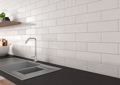URBANO DUSK 3D MIX 4X12 Wall Tile, Backsplash - Shop at Home Craft Studio - 8