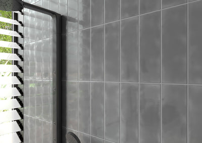 URBANO GRAPHITE 4X12 GLOSSY BULLNOSE Wall Tile, Bullnose - Shop at Home Craft Studio - 6