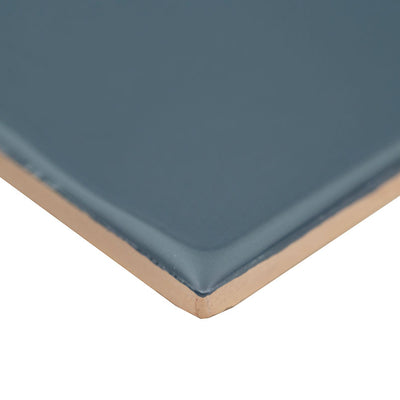 URBANO NAVY 4X12 GLOSSY BULLNOSE Bullnose - Shop at Home Craft Studio - 3
