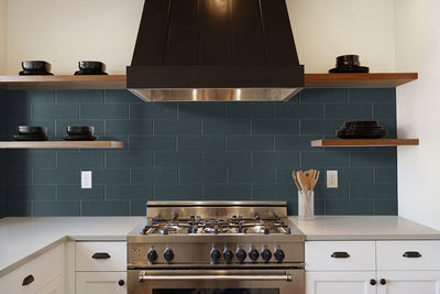 URBANO NAVY 4X12 GLOSSY BULLNOSE Bullnose - Shop at Home Craft Studio - 9