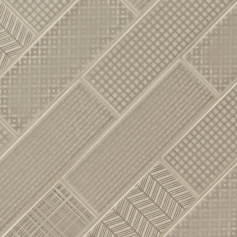 URBANO WARM CONCRETE 3D MIX 4X12 Wall Tile - Shop at Home Craft Studio - 2