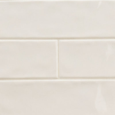 Urbano Crema 4X12 Glossy Bullnose Bullnose, Wall Tile - Shop at Home Craft Studio - 1