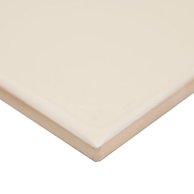 Urbano Crema 4X12 Glossy Bullnose Bullnose, Wall Tile - Shop at Home Craft Studio - 3