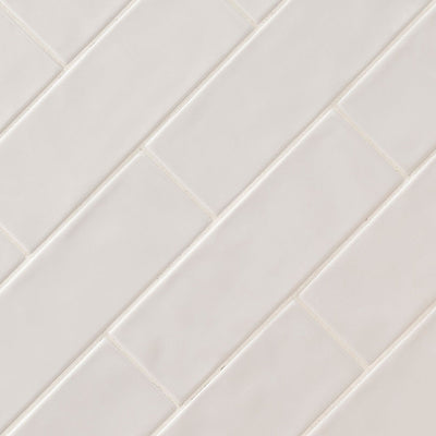 Urbano Pure 4X12 Glossy Bullnose Wall Tile, Bullnose - Shop at Home Craft Studio - 2