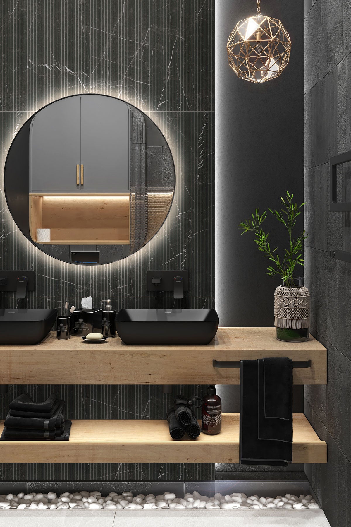 Urbanslat Marmi Noir 16X48 Wall Tile - Shop at Home Craft Studio - 10