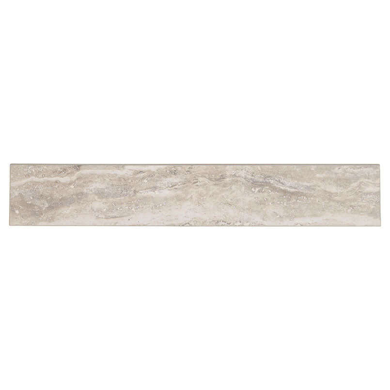 VENETO GRAY 3X24 BULLNOSE MATTE Bullnose, Finishing Pieces - Shop at Home Craft Studio - 1