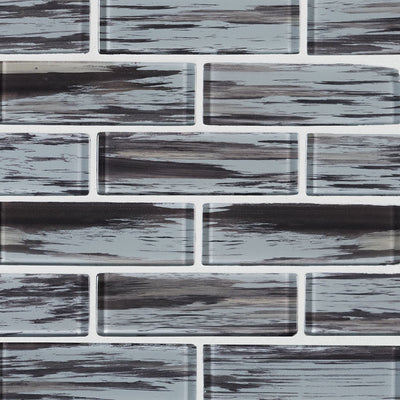 VERDE 2X6 SUBWAY Glass Tile - Shop at Home Craft Studio - 1