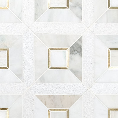 VERONA GOLD PATTERN Backsplash & Wall Tile - Shop at Home Craft Studio - 2