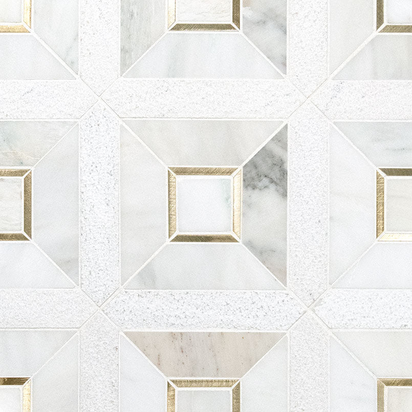VERONA GOLD PATTERN Backsplash & Wall Tile - Shop at Home Craft Studio - 2