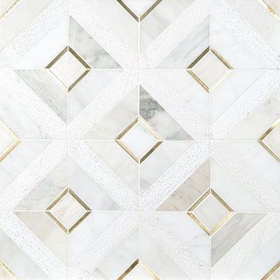 VERONA GOLD PATTERN Backsplash & Wall Tile - Shop at Home Craft Studio - 3