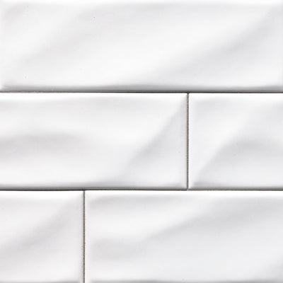 WHISPER WHITE GLAZED HANDCRAFTED Subway Tile - Shop at Home Craft Studio - 1