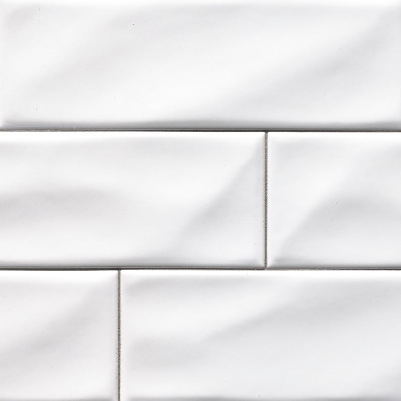 WHISPER WHITE GLAZED HANDCRAFTED Subway Tile - Shop at Home Craft Studio - 1