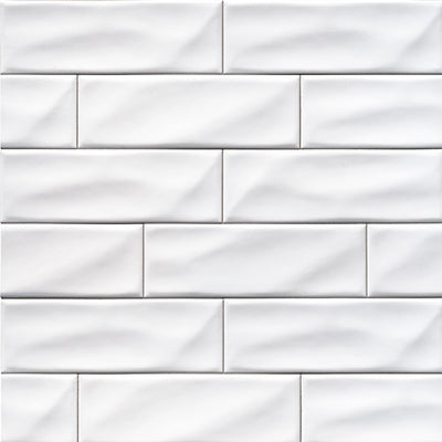 WHISPER WHITE GLAZED HANDCRAFTED Subway Tile - Shop at Home Craft Studio - 2
