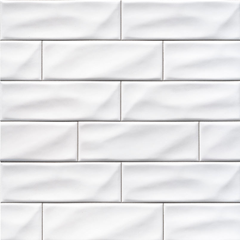 WHISPER WHITE GLAZED HANDCRAFTED Subway Tile - Shop at Home Craft Studio - 2