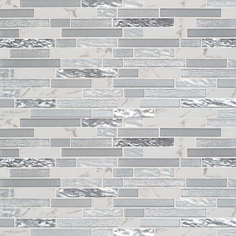 WHISTLER ICE INTERLOCKING Wall Tile, Mosaic - Shop at Home Craft Studio - 2