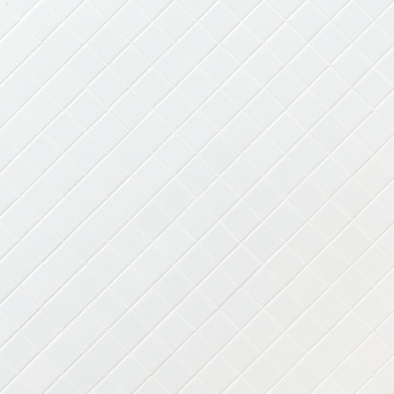 WHITE 2X2 MATTE Mosaic, Wall Tile, Floor Tile - Shop at Home Craft Studio - 2