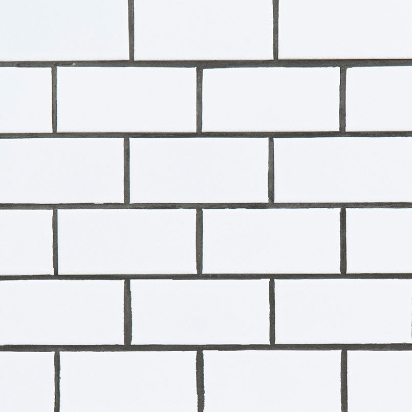WHITE GLOSSY 2X4X6MM Floor or Wall Tile - Shop at Home Craft Studio - 1