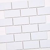 WHITE GLOSSY 2X4X6MM Floor or Wall Tile - Shop at Home Craft Studio - 4