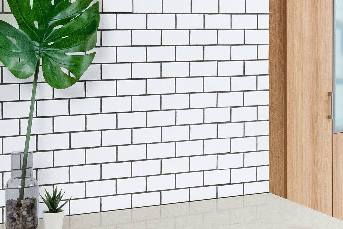 WHITE GLOSSY 2X4X6MM Floor or Wall Tile - Shop at Home Craft Studio - 8