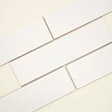 WHITE GLOSSY 4X16 Wall Tile - Shop at Home Craft Studio - 2