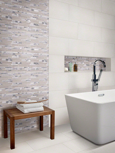 WHITE MATTE 4X24 BULLNOSE Bullnose, Finishing Pieces - Shop at Home Craft Studio - 2
