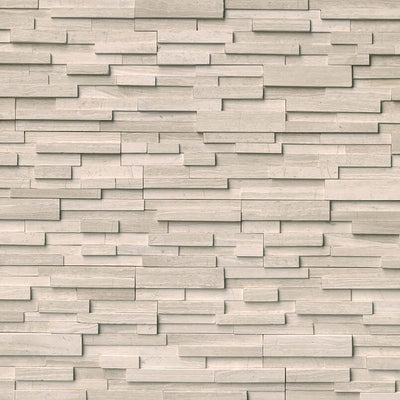 WHITE OAK 3D HONED 6x24 PANEL Wall Tile - Shop at Home Craft Studio - 1