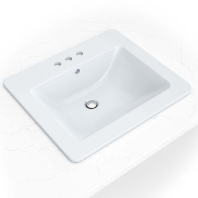 WHITE OM RECTANGLE SINK 2118 Sink - Shop at Home Craft Studio - 1