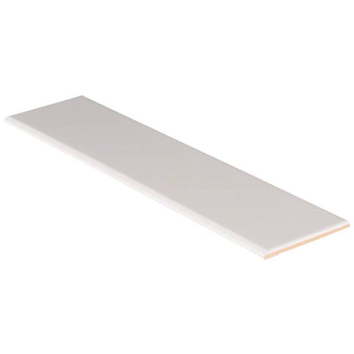 WHITE POLISHED 4X24 BULLNOSE Bullnose, Finishing Pieces - Shop at Home Craft Studio - 15