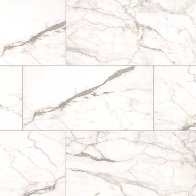 WHITE VENA 12X24 Floor or Wall Tile - Shop at Home Craft Studio - 1