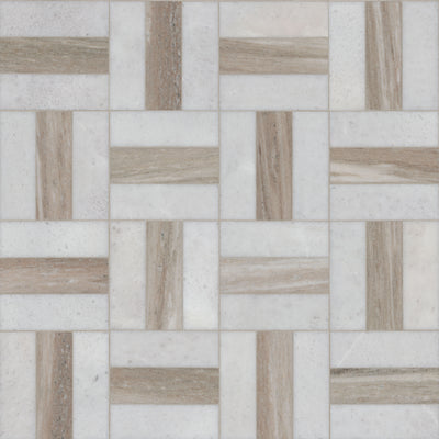 WINSLOW WEAVE POLISHED 10MM Backsplash & Wall Tile - Shop at Home Craft Studio - 2