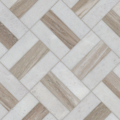 WINSLOW WEAVE POLISHED 10MM Backsplash & Wall Tile - Shop at Home Craft Studio - 3