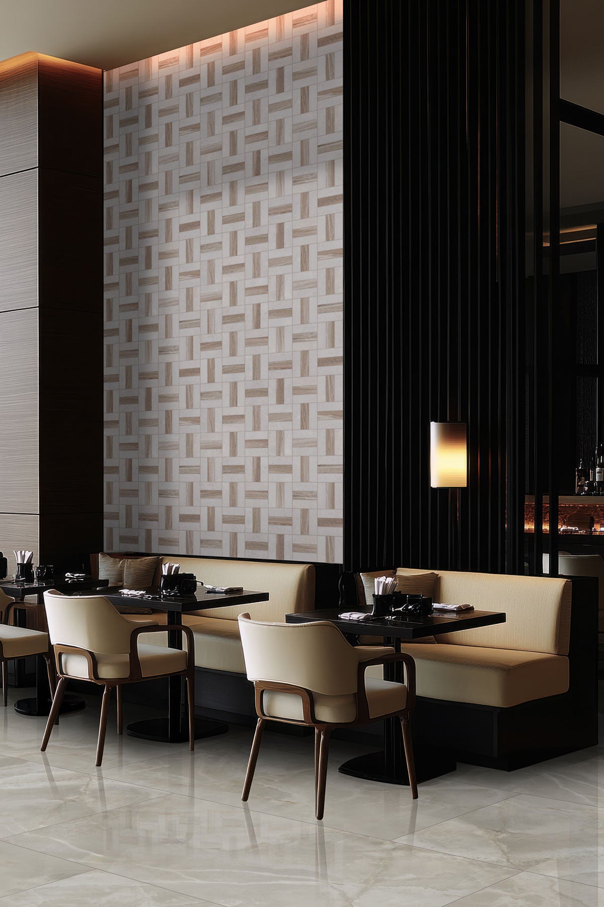 WINSLOW WEAVE POLISHED 10MM Backsplash & Wall Tile - Shop at Home Craft Studio - 7