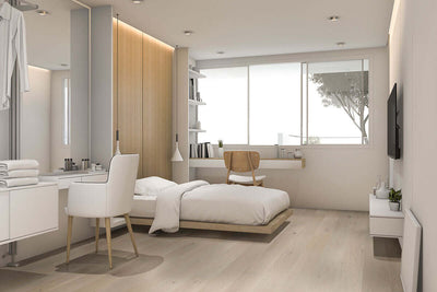 WOODHILLS AARON BLONDE OAK Flooring - Shop at Home Craft Studio - 4