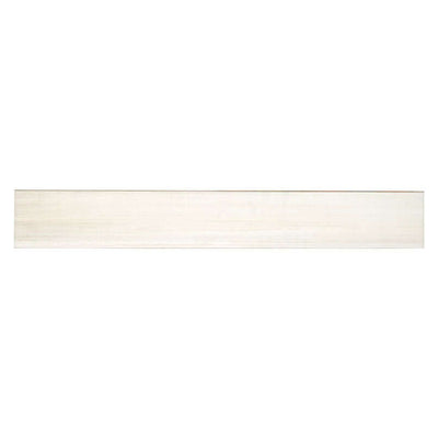 Watercolor Bianco 3.5X24 Bullnose Bullnose, Finishing Pieces - Shop at Home Craft Studio - 1