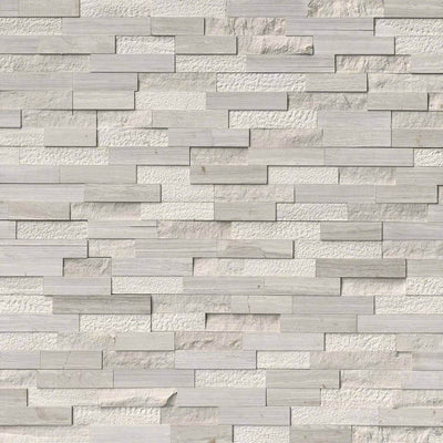 White Oak Multi Splitface Corner Wall Tile - Shop at Home Craft Studio - 2