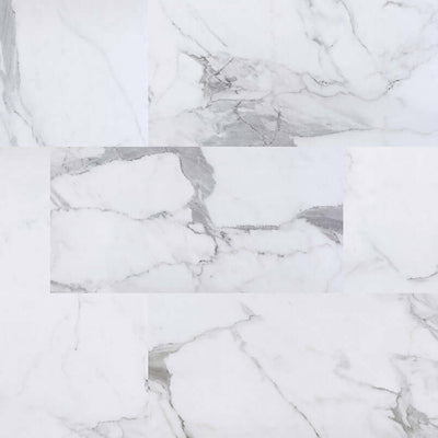 XL TRECENTO CALACATTA LEGEND 18X36 Luxury Vinyl Tile - Shop at Home Craft Studio - 1