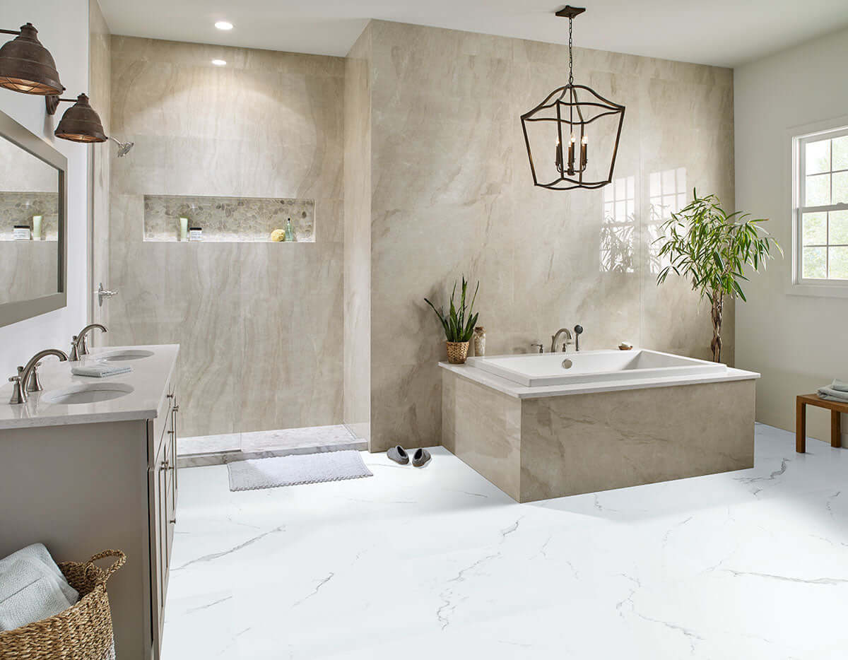 XL TRECENTO CALACATTA SERRA 18X36 Luxury Vinyl Tile - Shop at Home Craft Studio - 4