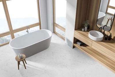 XL TRECENTO CARRARA AVELL 18X36 Luxury Vinyl Tile - Shop at Home Craft Studio - 4