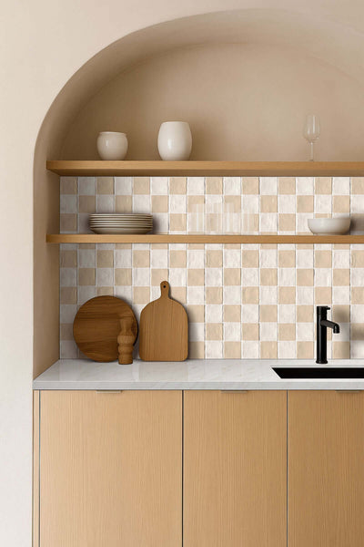ZEST SAND  4X4 SATIN Tiles - Shop at Home Craft Studio - 7