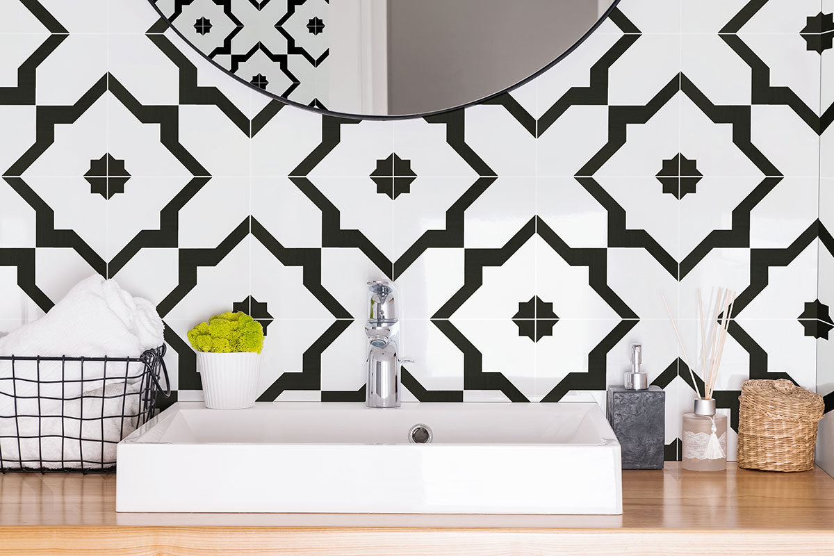 Zaria Gia 8X8 Floor or Wall Tile - Shop at Home Craft Studio - 9